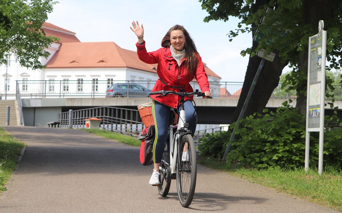 Fahrrad Fr. Netzeband, Foto: Nadine Wolf, Lizenz: TKO gGmbH