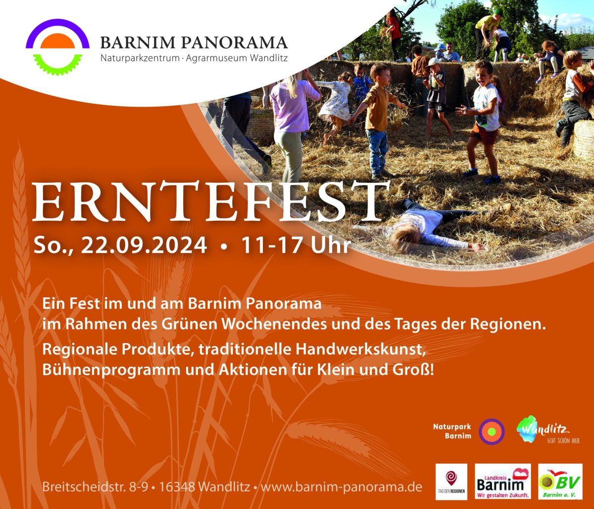 Erntefest 2024, Foto: Jeannine Schneider, Lizenz: Gemeinde Wandlitz